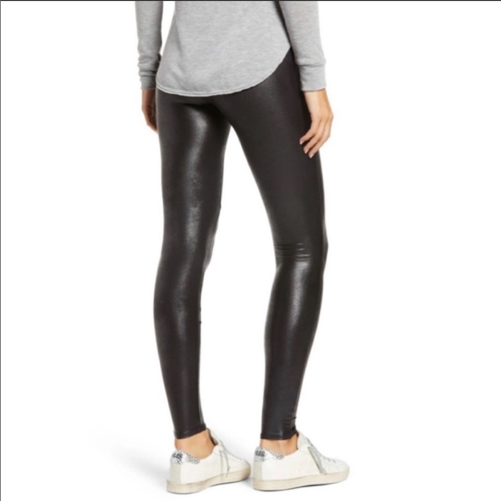 Spanx Faux Leather Leggings - Picture 3 of 5
